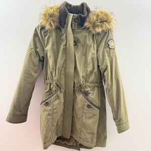 Olive coat
